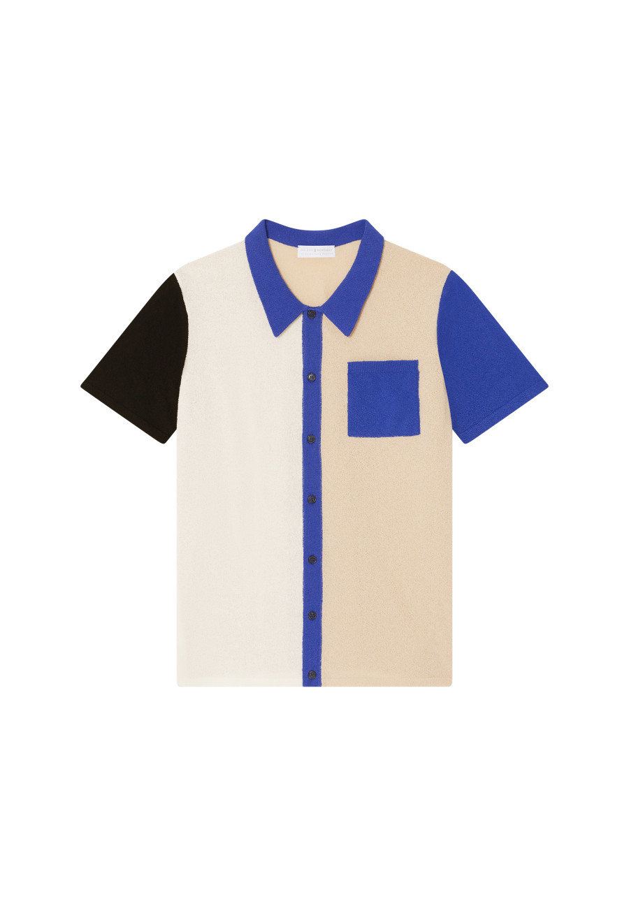 Brushed cotton short sleeve shirt - Donald