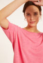 Flamed linen full sleeve elbow t-shirt - Taslim