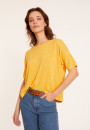 Flamed linen full sleeve elbow t-shirt - Taslim