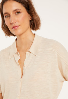 Flamed linen blouse - Pablito