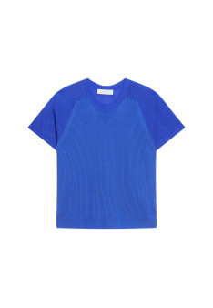 Ribbed Fil Lumiere T-shirt - Malory