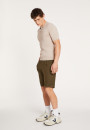 Cotton and wool polo shirt - LOU