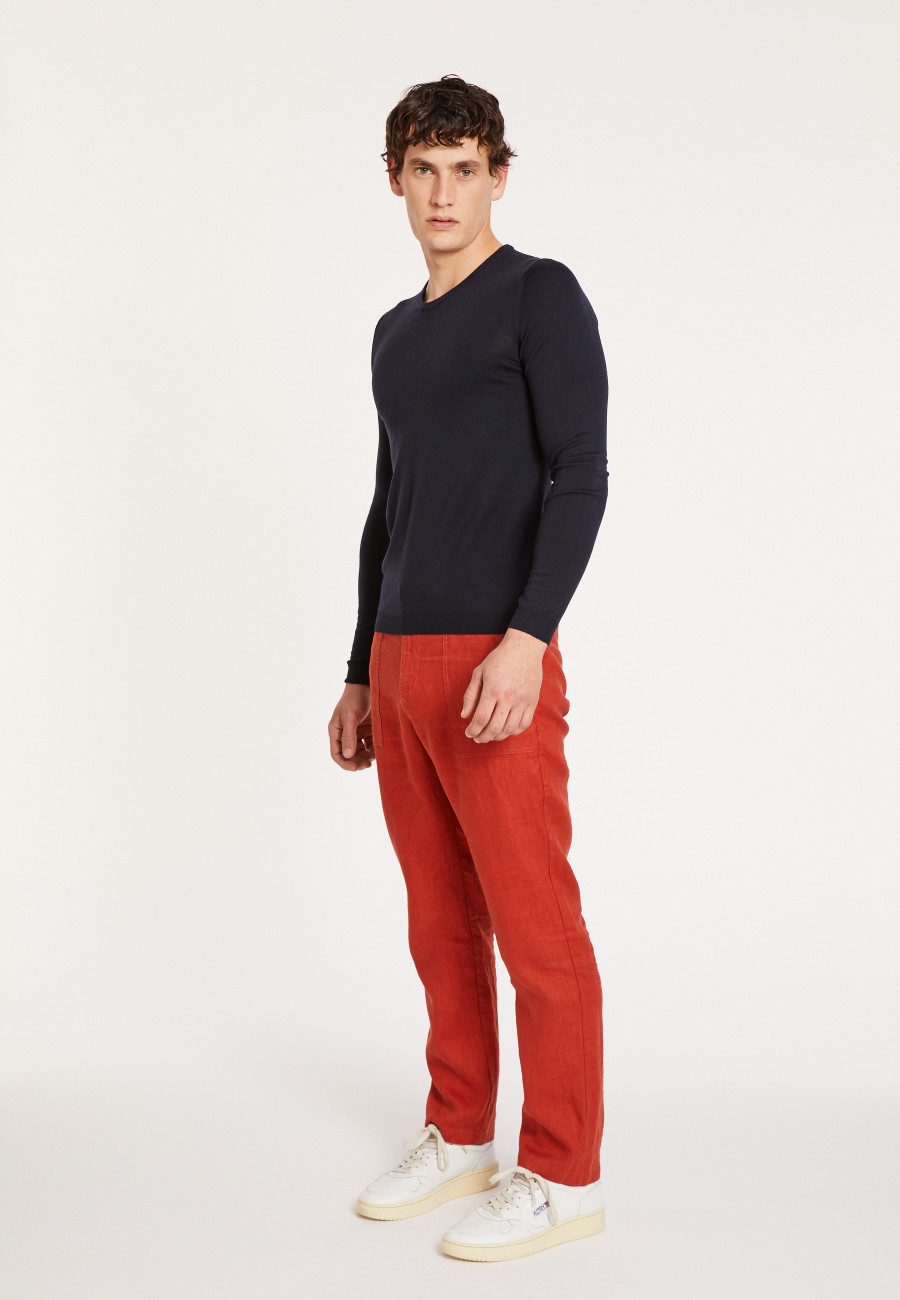 Merino Wool Crewneck Sweater - Eddie