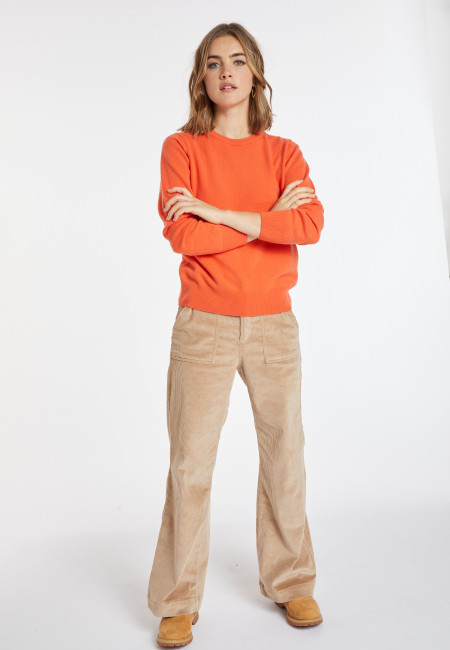 Cashmere round neck sweater - Abeline