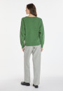 Loose-fitting cashmere and wool sweater with pockets - Davina