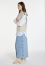 Sleeveless cashmere and wool sweater - Anika