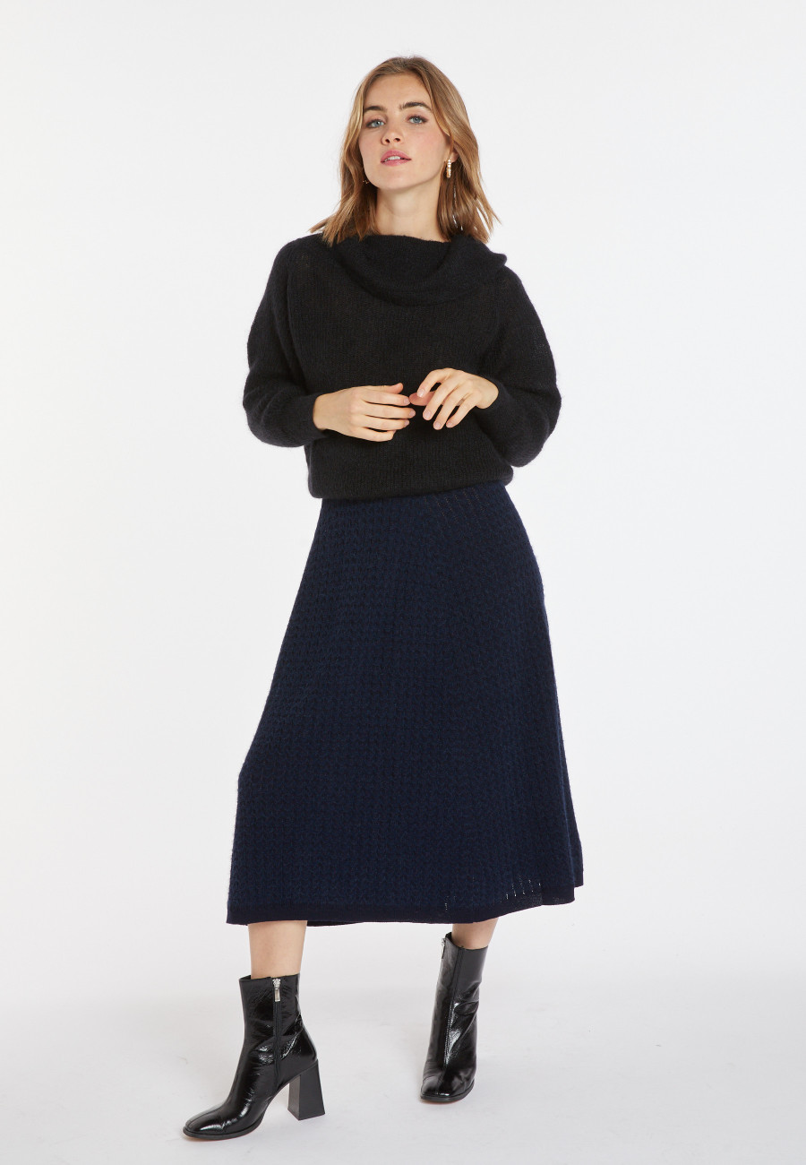 Mohair bardot sweater - Caelie