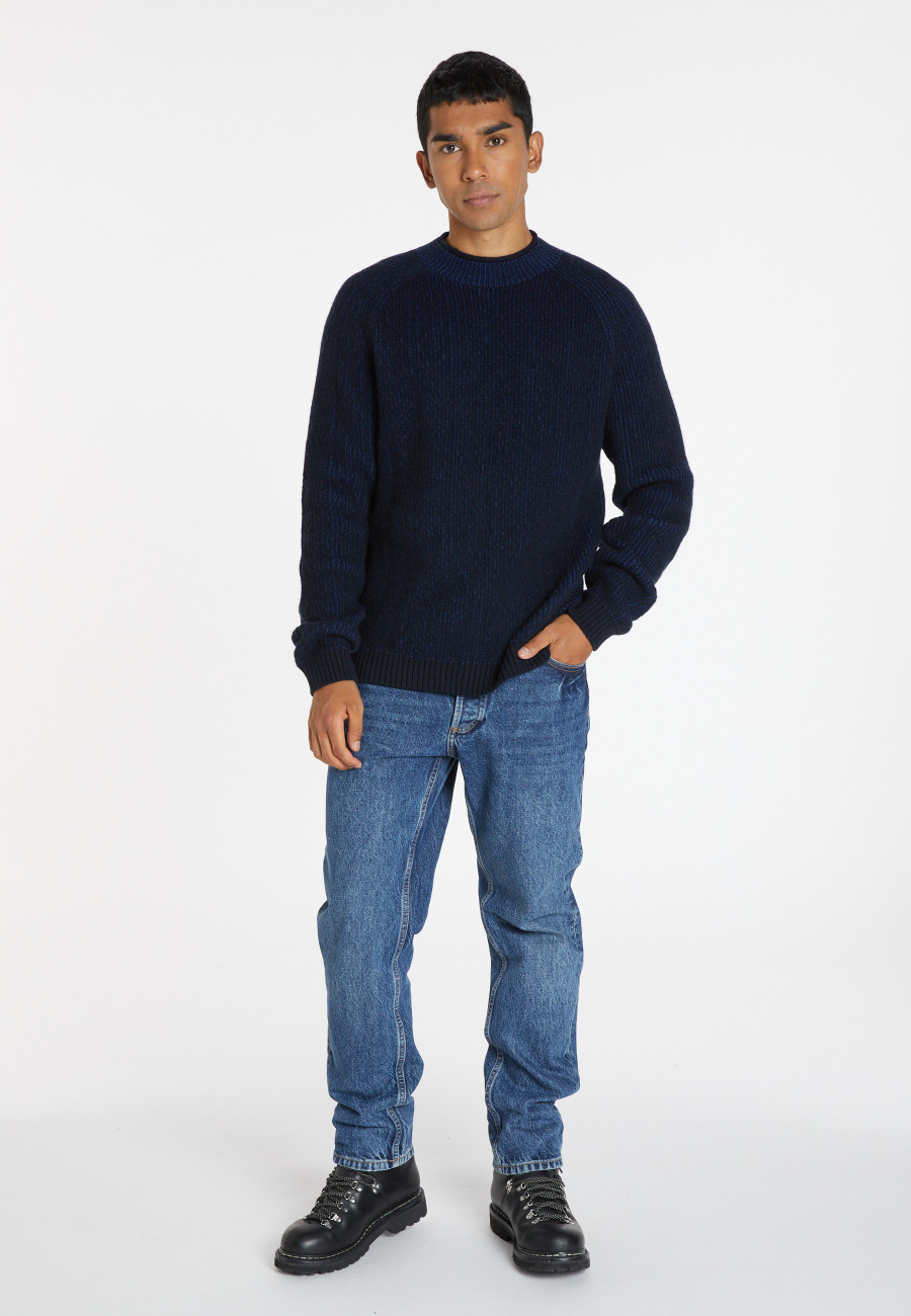 Chubby knit sweater in wool and cashmere - Sacha