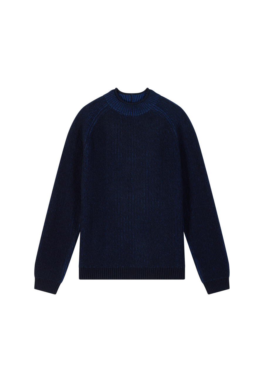 Chubby knit sweater in wool and cashmere - Sacha