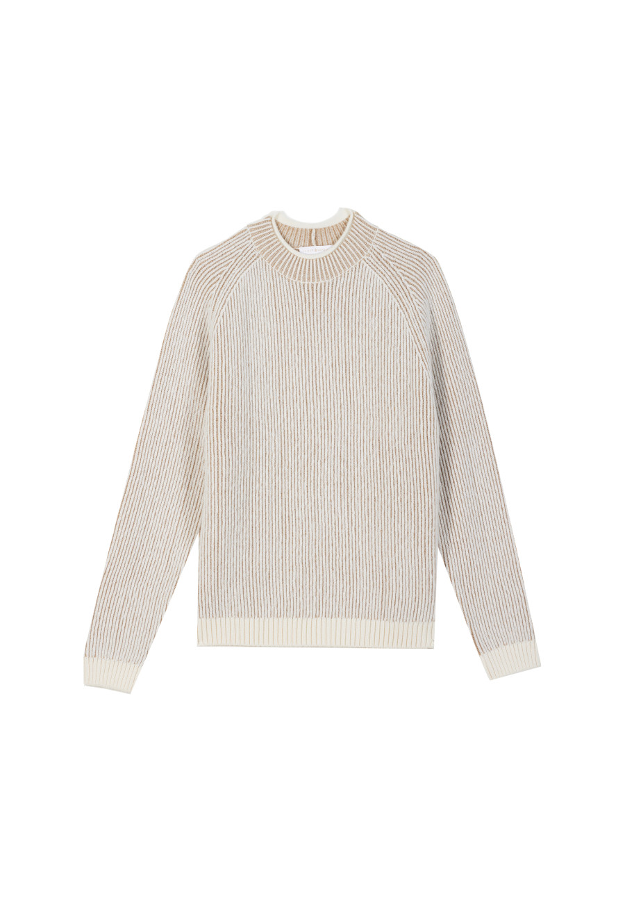 Chubby knit sweater in wool and cashmere - Sacha