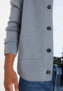 Merino wool button-down jacket - Samuel