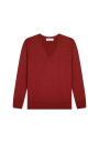 Merino wool V-neck sweater - Arya