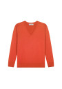 Merino wool V-neck sweater - Arya