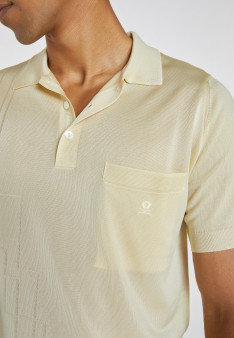 Fil Lumière patterned polo shirt - Anders