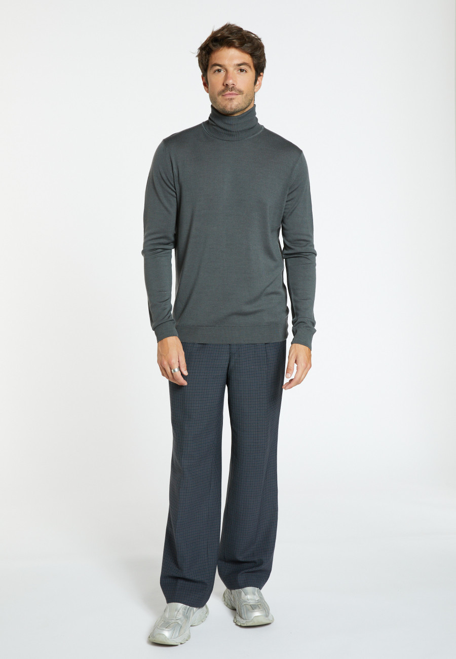 Wool turtleneck sweater - Enzo
