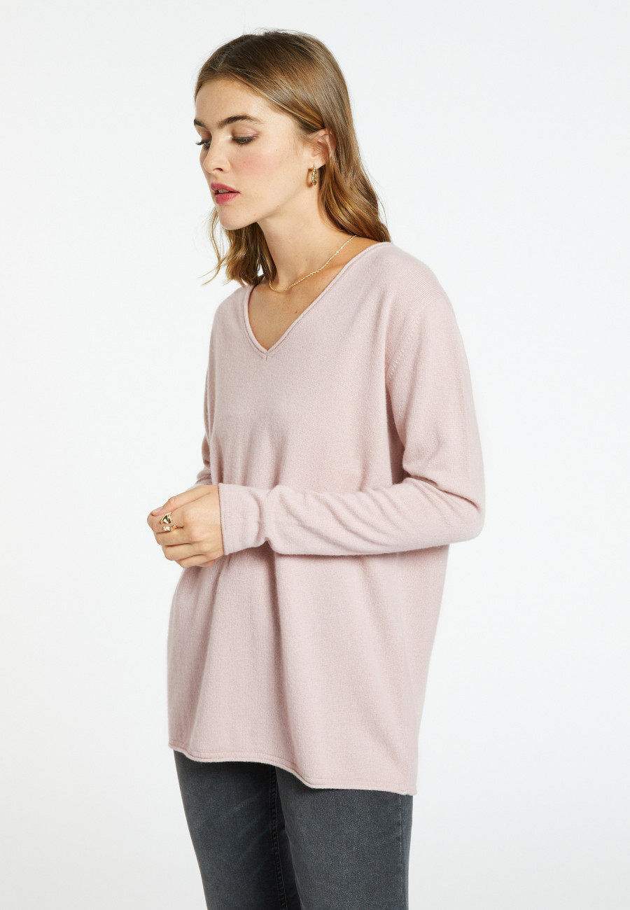 Cashmere V-neck sweater - Olga