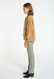 Wool zip-up jacket - Caledonia