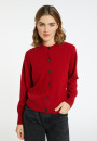 Cashmere round neck buttoned cardigan - Ari