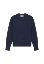 Cashmere round neck buttoned cardigan - Ari