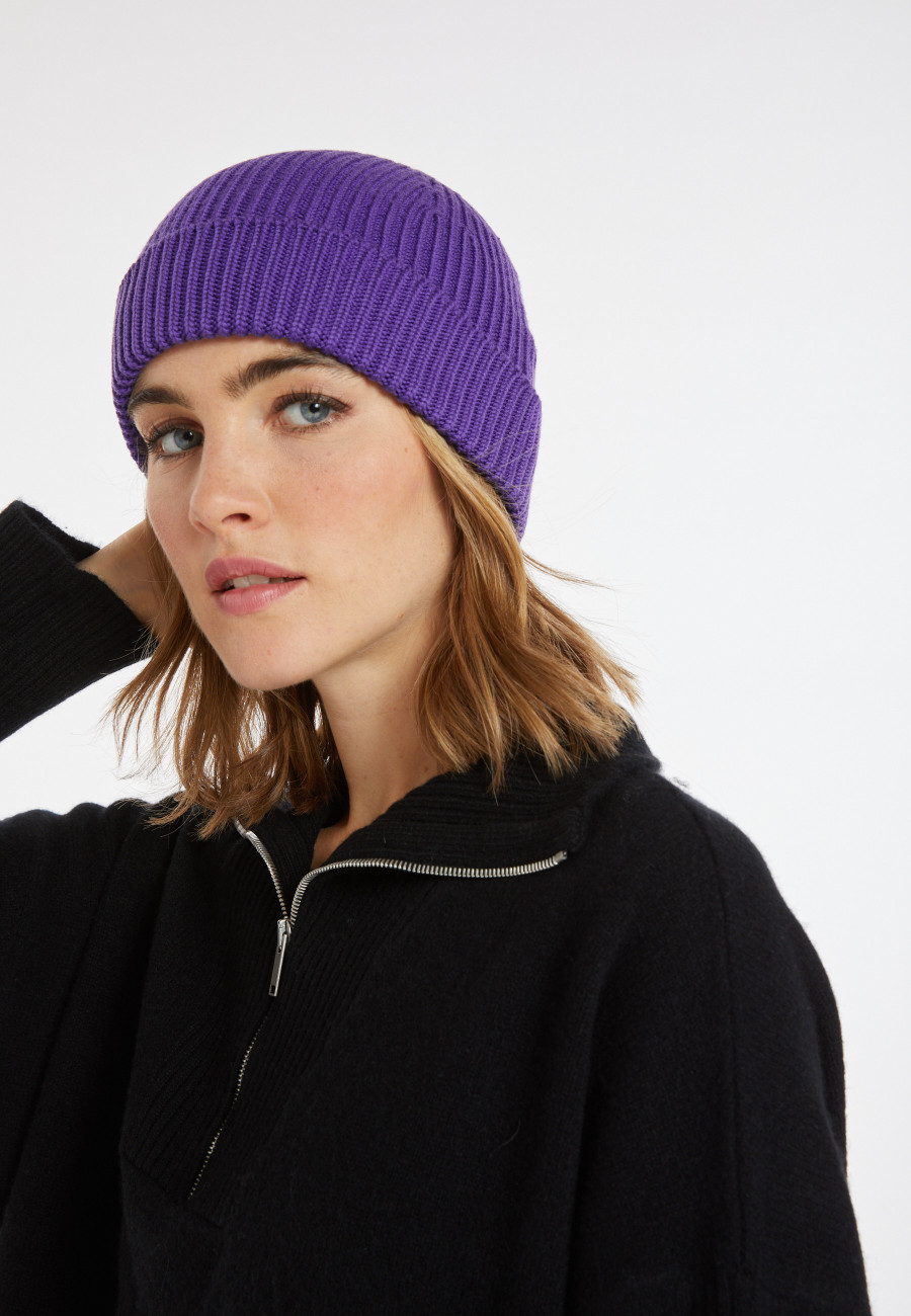 Ribbed wool hat - Gato