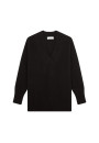 Loose-fitting V-neck cashmere and wool sweater - Chloé