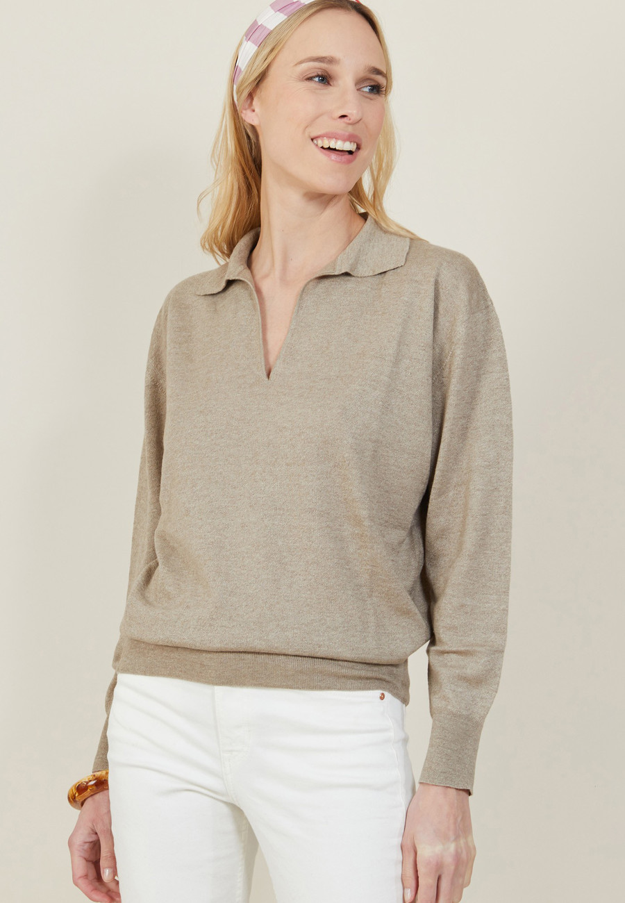 Bilbao Cashmere and linen sweater