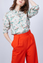 Chemise en coton Maison Montagut x Maison Martin Morel - Malaisie