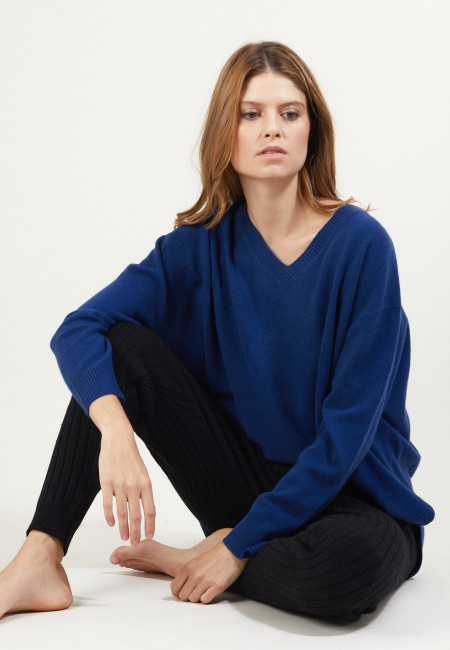 Recycled cashmere and wool pants - Gabhi