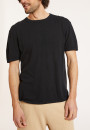 Brushed cotton round neck T-shirt - Don
