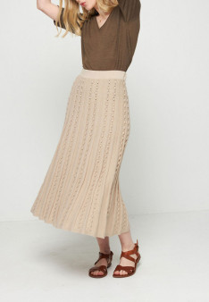 Long skirt in organic cotton - Sixtine