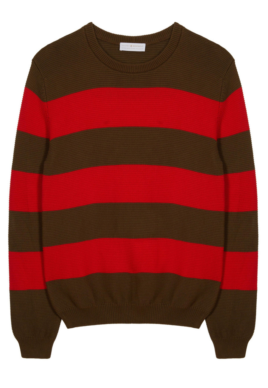 Cotton big stripes sweater Rivage