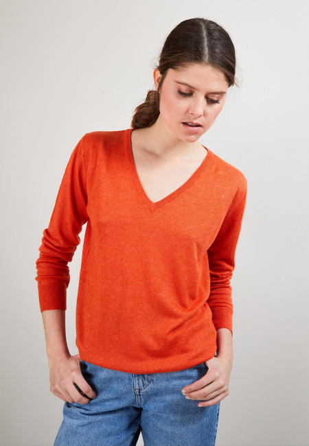 Linen cashmere sweater - Blondie