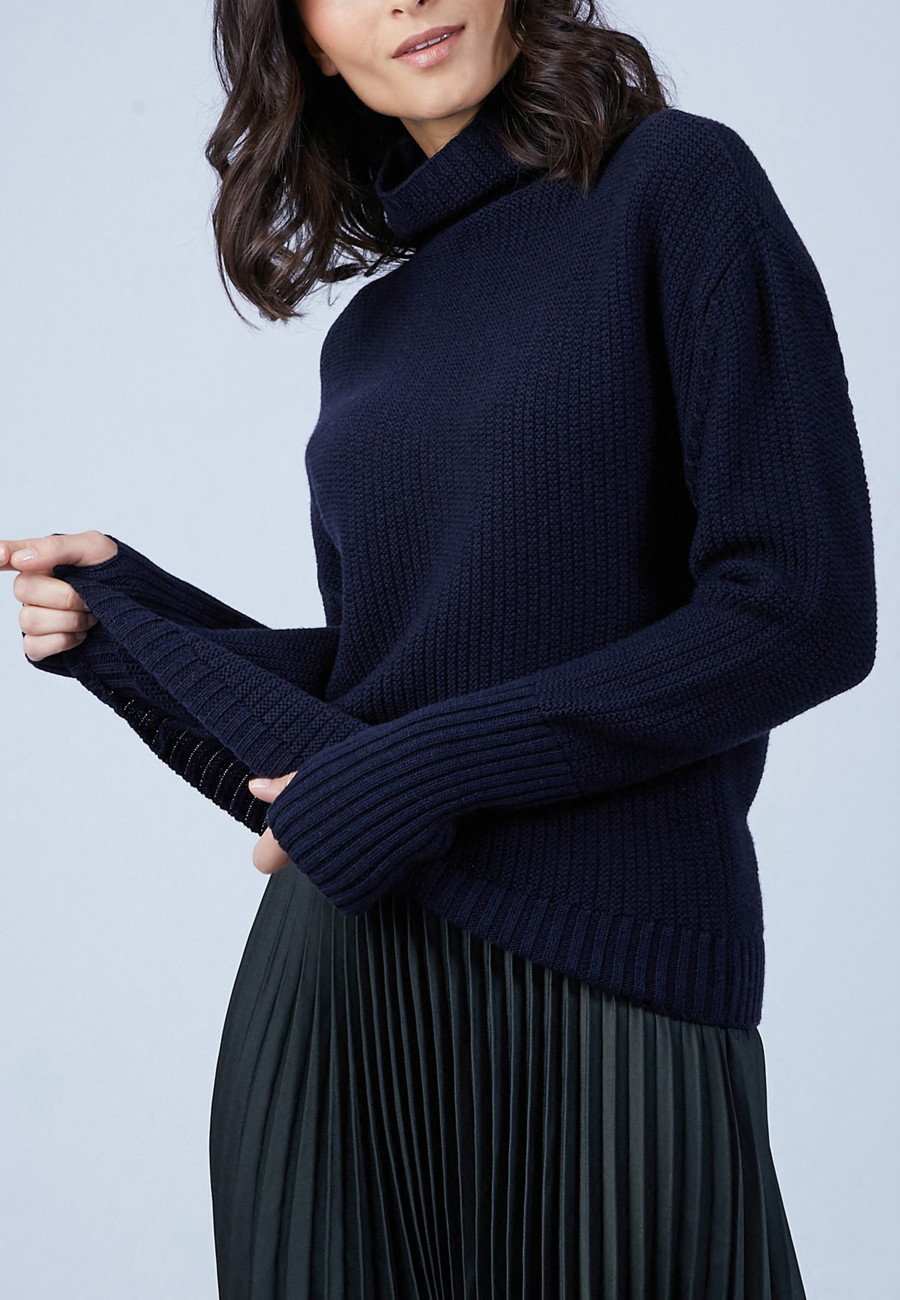 Extra-long sleeved jumper - Solane