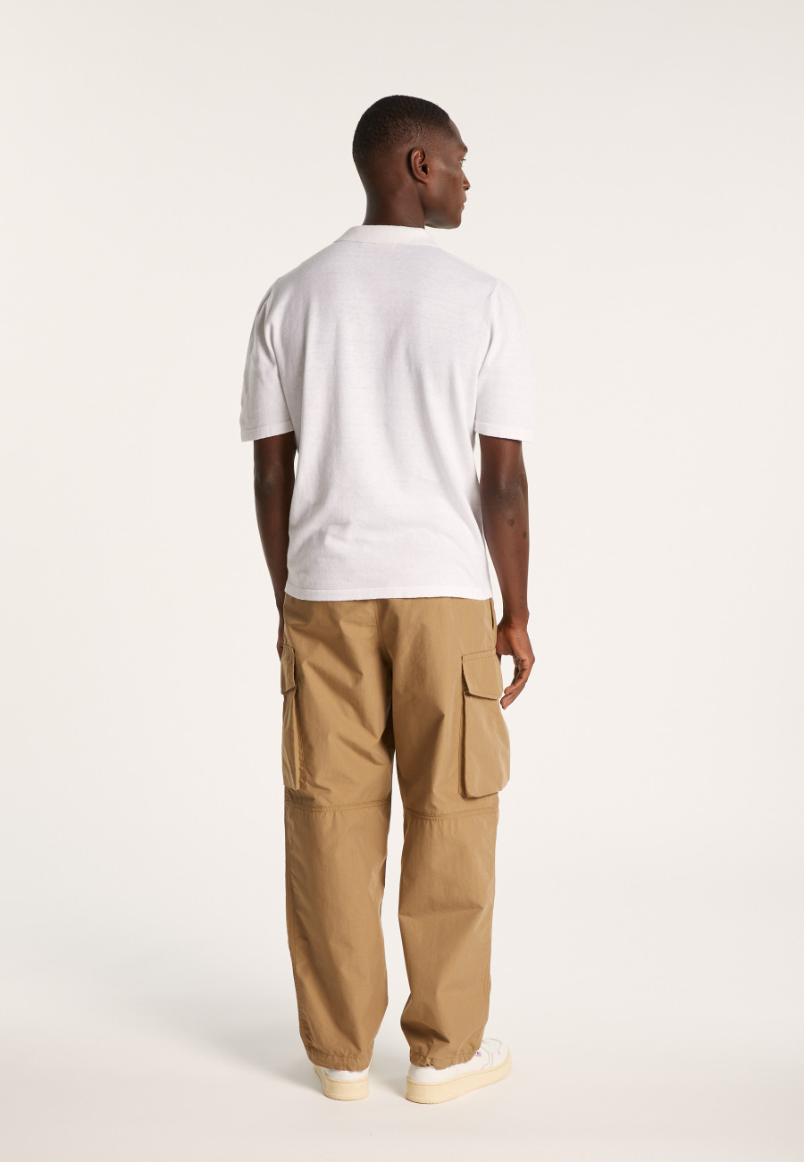 Cotton linen polo shirt - Iouri