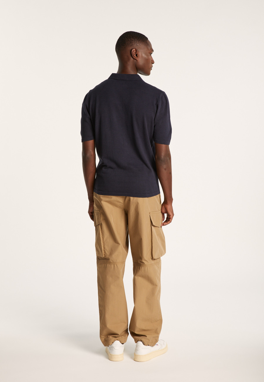 Cotton linen polo shirt - Iouri