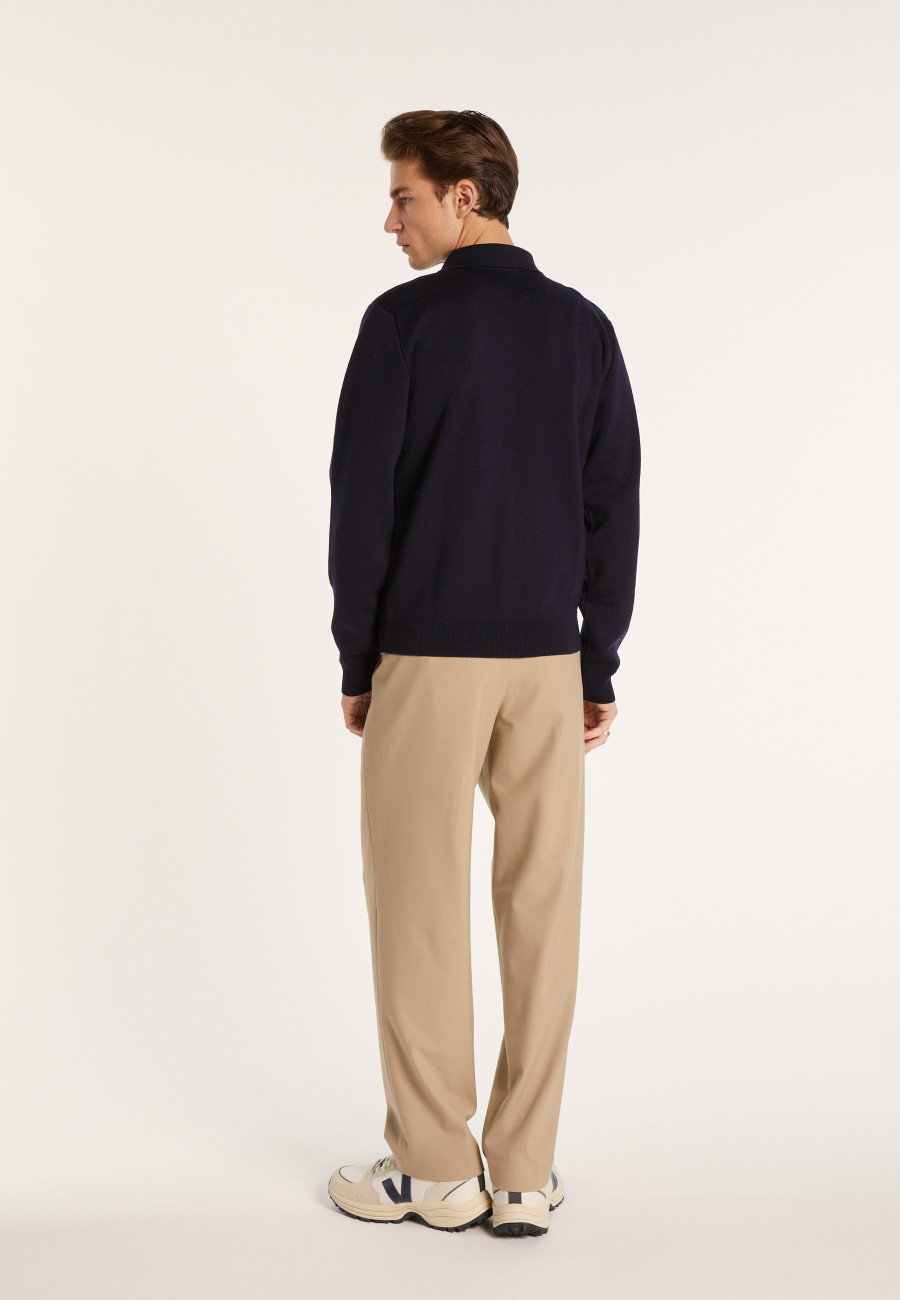 Wool jacket with pockets - Leopol