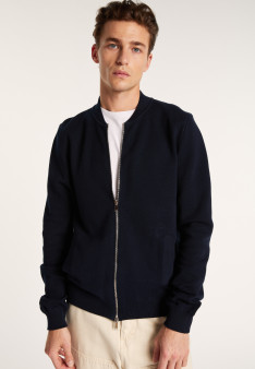 Jacket with pockets in organic cotton - Richelieu