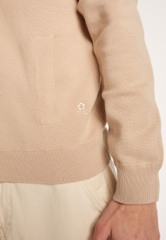 Jacket with pockets in organic cotton - Richelieu