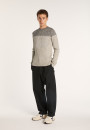 Pull bicolore en coton Bertrand