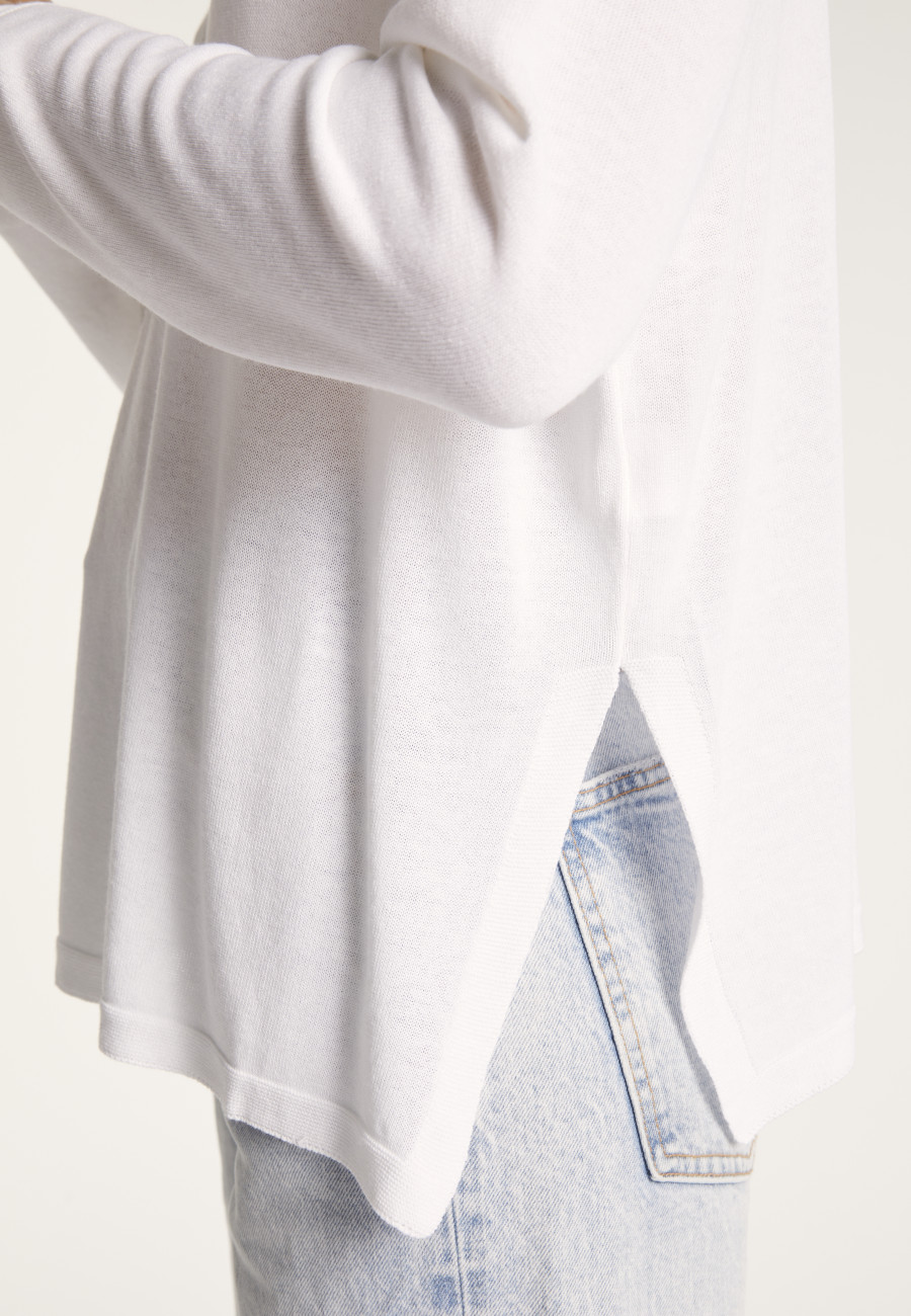 Jumper with slits at the side - Camil