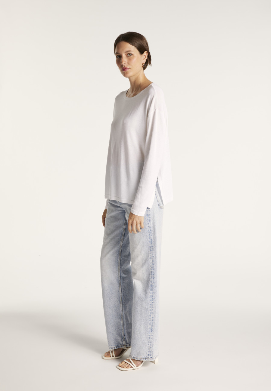 Jumper with slits at the side - Camil