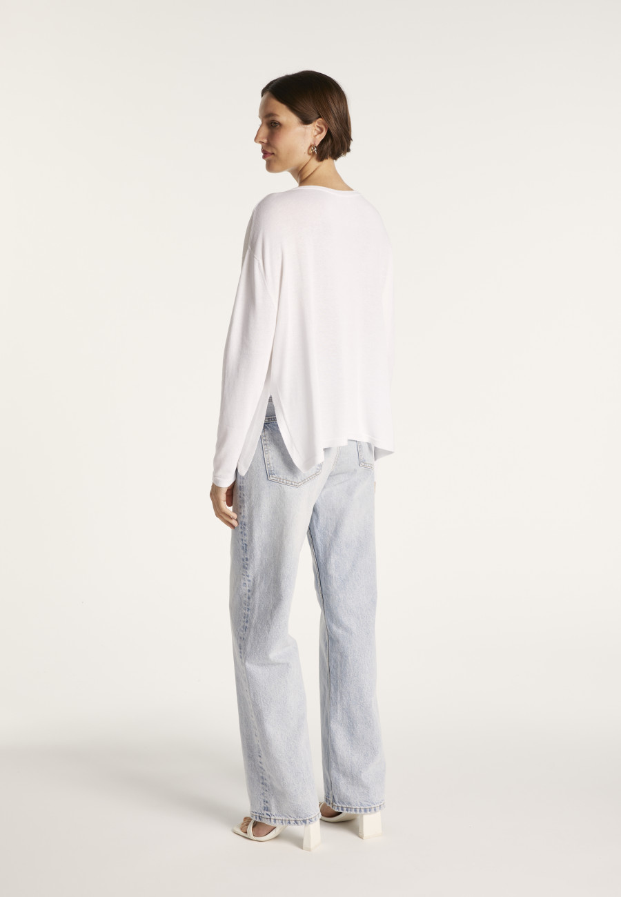 Jumper with slits at the side - Camil