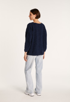 Pull en coton col V - Mariette