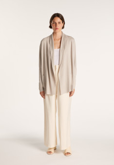 Wool and viscose cardigan - Agatha