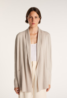 Wool and viscose cardigan - Agatha