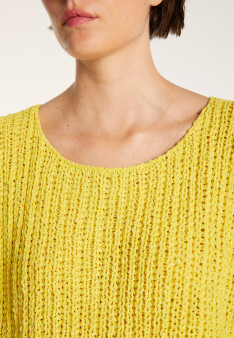 Pull en coton col V - Mariette