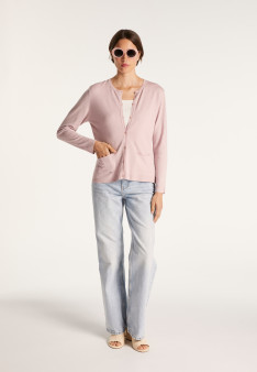 Wool and viscose cardigan - Athena