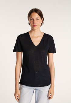 BALKAN  T SHIRT LIN FLAMME