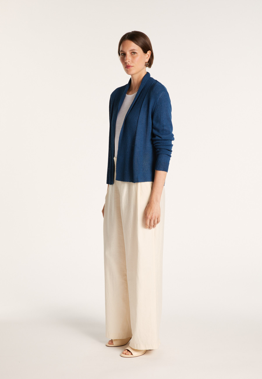 Short jacket with shawl collar - Maddy