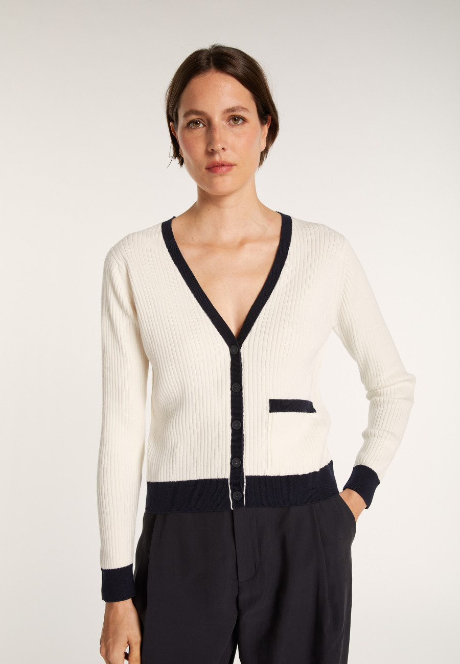 Gilet en coton bio - Alexia